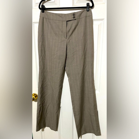 Bernard Zins for Saks 5th Ave Pinstripe Wool Trouser - Picture 1 of 15